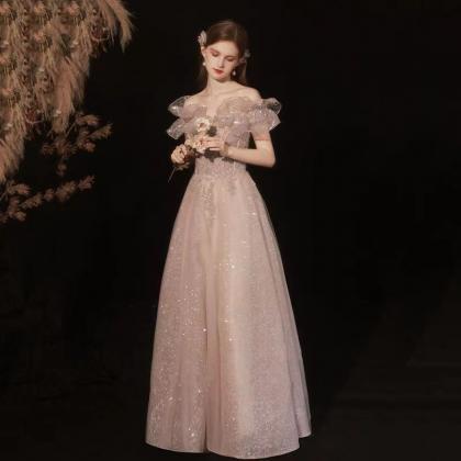 Luxury Prom Dress, Off Shoulder Evening Dress,..