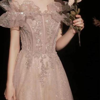 Luxury Prom Dress, Off Shoulder Evening Dress,..