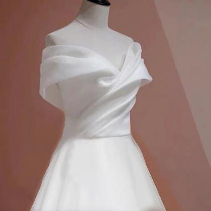 Off Shoulder Wedding Dress,elegant Bridal Dress,..