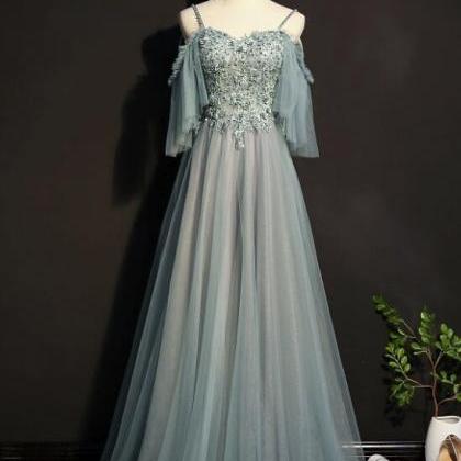 Charming Tulle Prom Dress,off Shoulder Fairy Party..