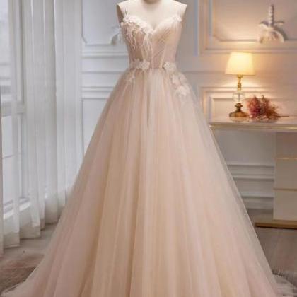 Strapless Prom Dress, White Evening Dress, Cute..