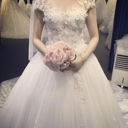 Light Main Wedding Dress, Bride Wedding Dress,..