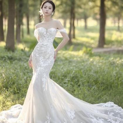 Tulle Wedding Dress, Bridal Princess Dress,..