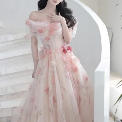 Off Shoulder Prom Dress, Fairy Evening Dress,..