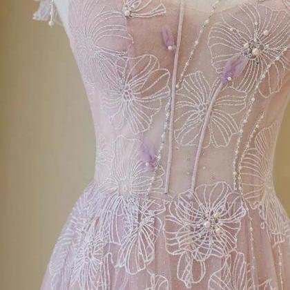 Off Shoulder Prom Dress, Fairy Evening Dress, ,..