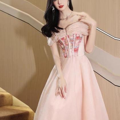 Off Shoulder Prom Dress, Fairy Evening Dress, ,..