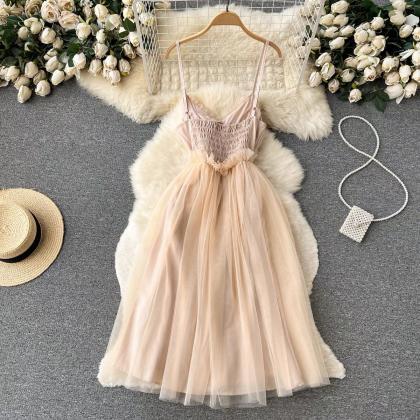 Princess Dress，spaghetti Trap Dress,fairy..