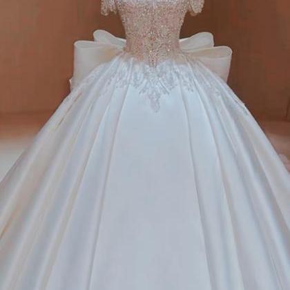 Princess Bridal Dress,white Wedding Dress,tulle..