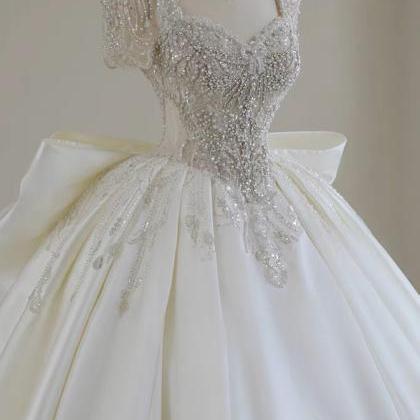 Princess Bridal Dress,white Wedding Dress,tulle..