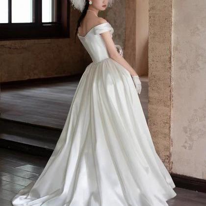 Bridal Wedding Dress, Satin High Quality Off..