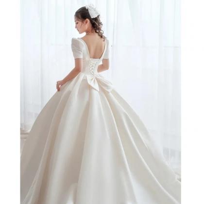 Sweetheart Neckline Back Lace-Up Satin Cutout Dress Jade main image 1