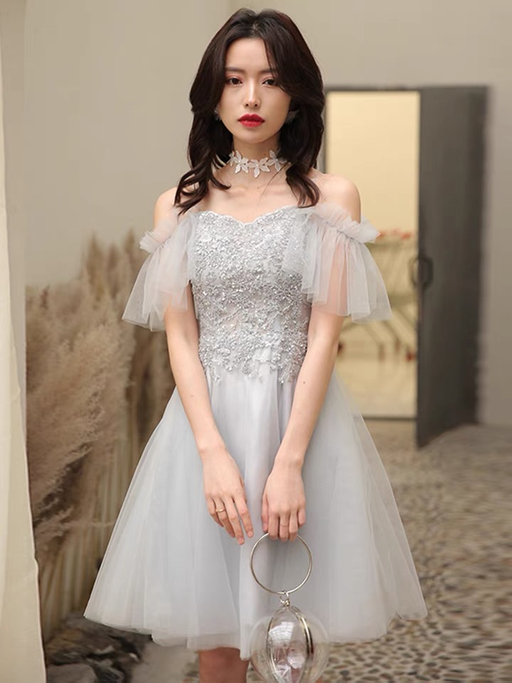 Short Bridesmaid Dresses, Off Shoulder Homecoming Dress, Sexy Birthday Dresses,handmade Short Bridesmaid Dresses, Off Shoulder Homecoming Dress, Sexy Birthday Dresses,handmade