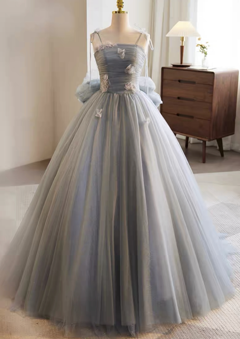 Haute Halter Evening Dress, Applique Wedding Dress, Gray Brida Dress, Fairy Quinceanera Dress,handma on Luulla Haute Halter Evening Dress, Applique Wedding Dress, Gray Brida Dress, Fairy Quinceanera Dress,handma on Luulla