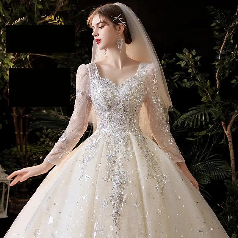beaded v neck wedding dress Turquoise Long Dress – Kai Coastal
