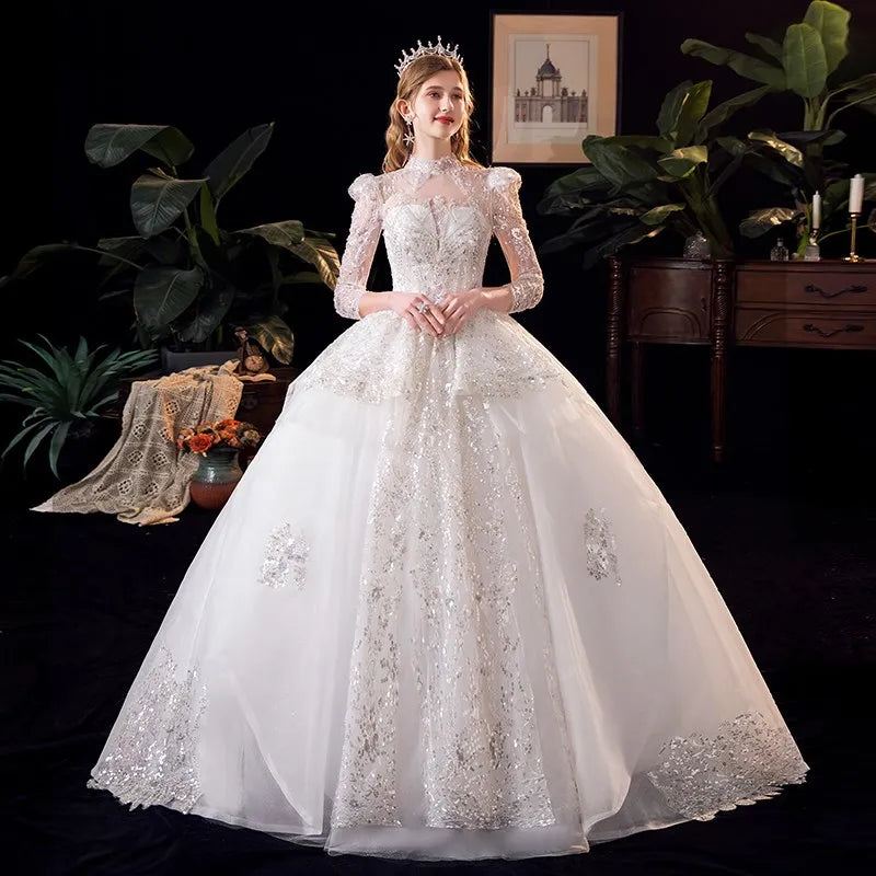 elegant beaded wedding dresses Olive Green A-line Prom Dresses with Beaded Bow on Back FD2633 – Viniodress