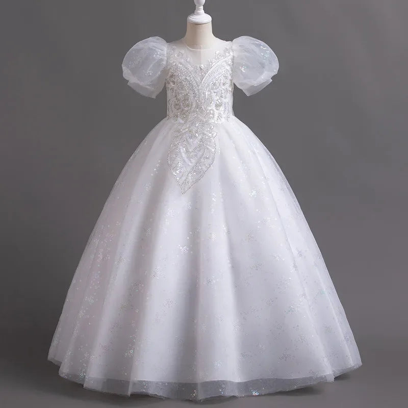 fairy princess dress white Pink Princess Fairy Costume Set for Girls main image 1