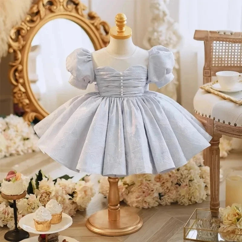 Elegant Baby Girls Lace Party Dress on Luulla