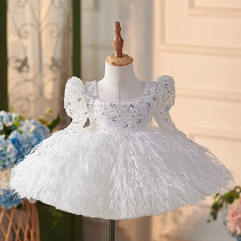 green emerald velvet dress Lilac Dress Toddler | Amber Girl Dress Lilac main image 0