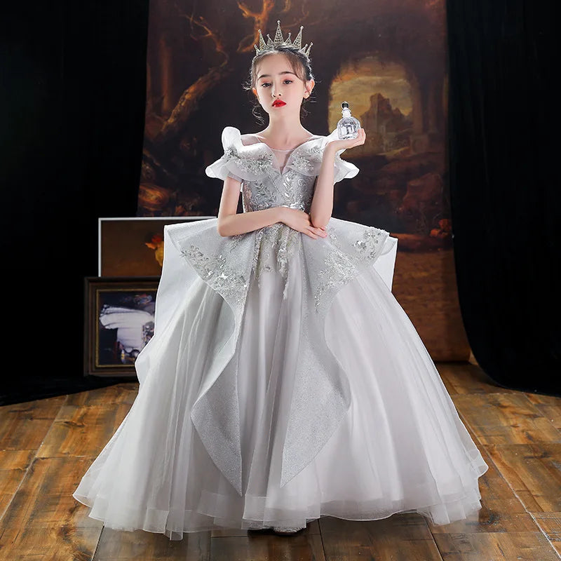 Silver princess dress outlet