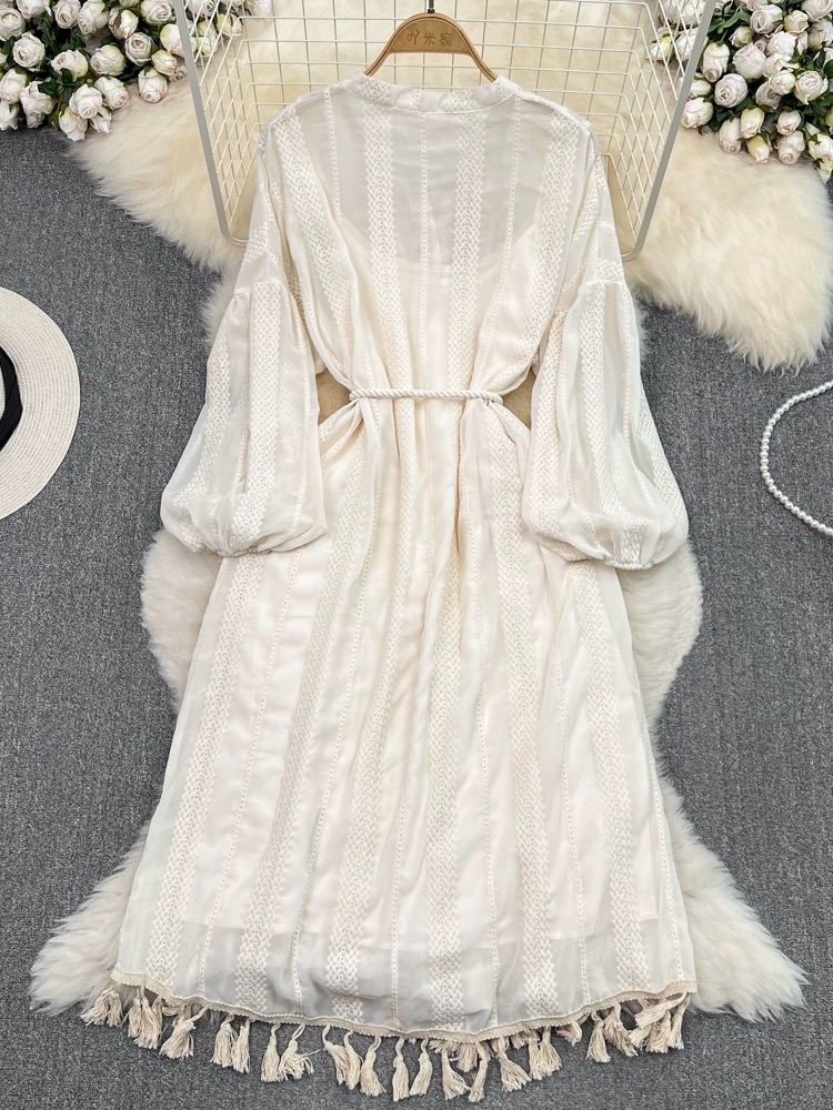 blue lace high neck dress Bebe Womens Daisy Lace High Neck Cowl Maxi Dress main image 1