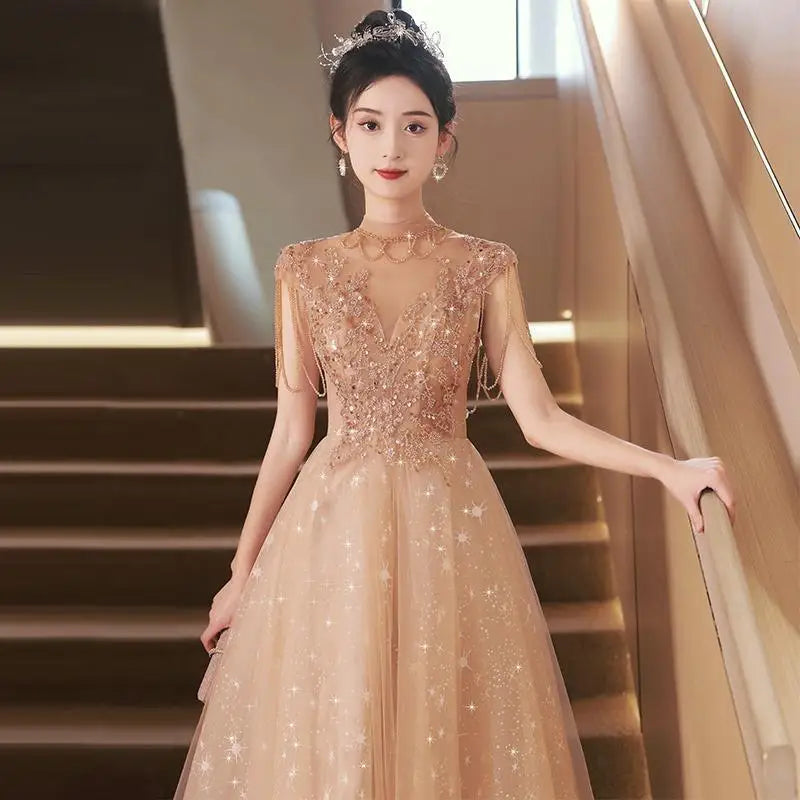 Evening Dress Party Dresses Gala Banquet Cocktail Graduation Ball Gown For Special Event Lace L0785 on Luulla