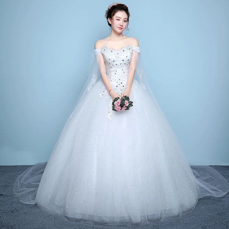 knee length dresses for ladies Sweetheart Neckline Princess Wedding Dress Tulle A-line – BRIDALVENUS