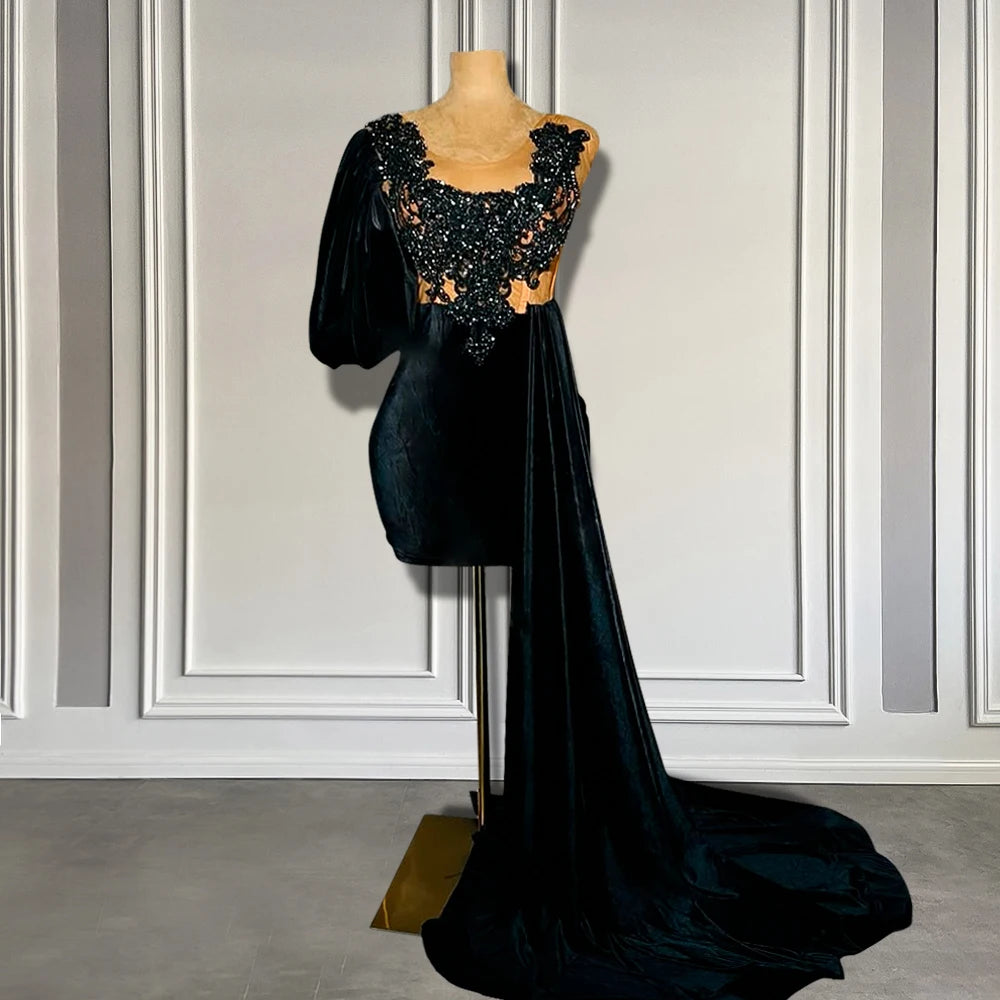 black corset velvet dress Sarifa Black Velvet Strapless Corset Midi Dress With Ruffle Peplum  Club L  London