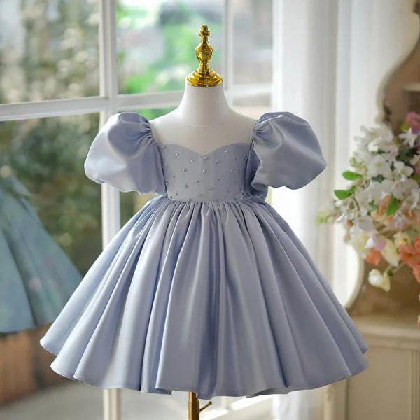 Baby Blue V-Neck Beading Lace Formal Evening Dresses Beautiful Sleeveless Formal Dresses main image 0