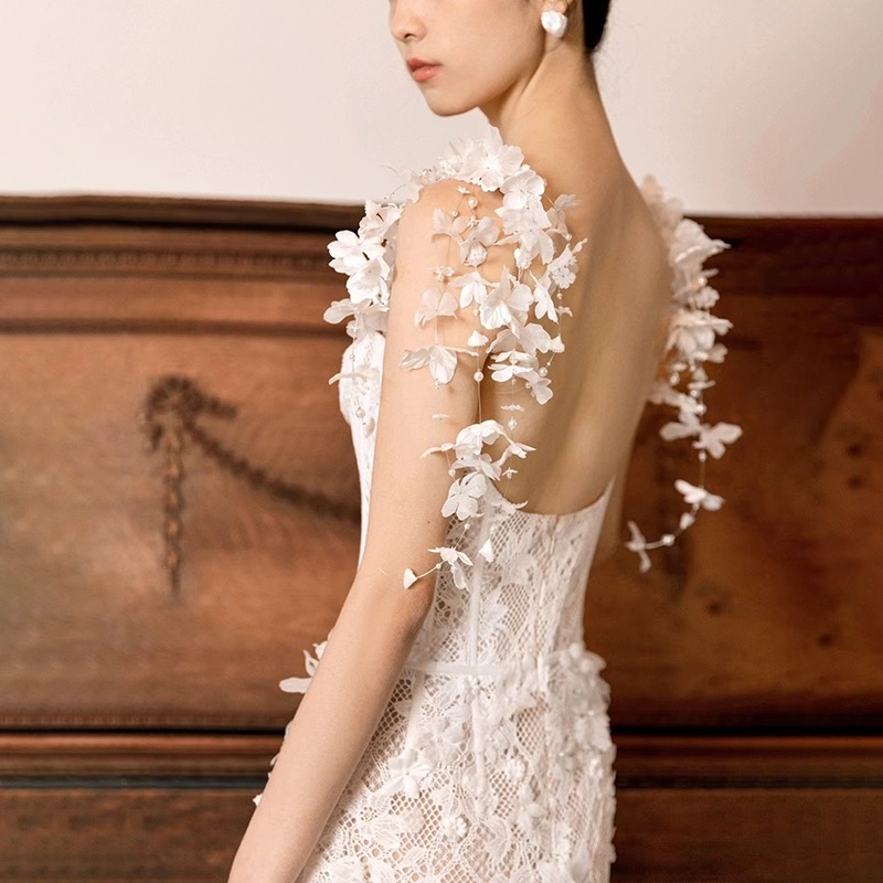Cap Sleeve Bridal Dress, Lace Wedding Dress, Luxury Wedding Dress ...