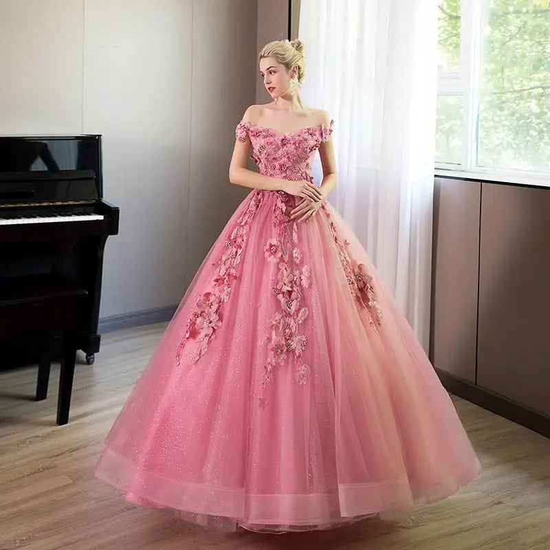 Champagne pink halter-neck fitted slim-fit short ball gown with irregular hem R7856 main image 0