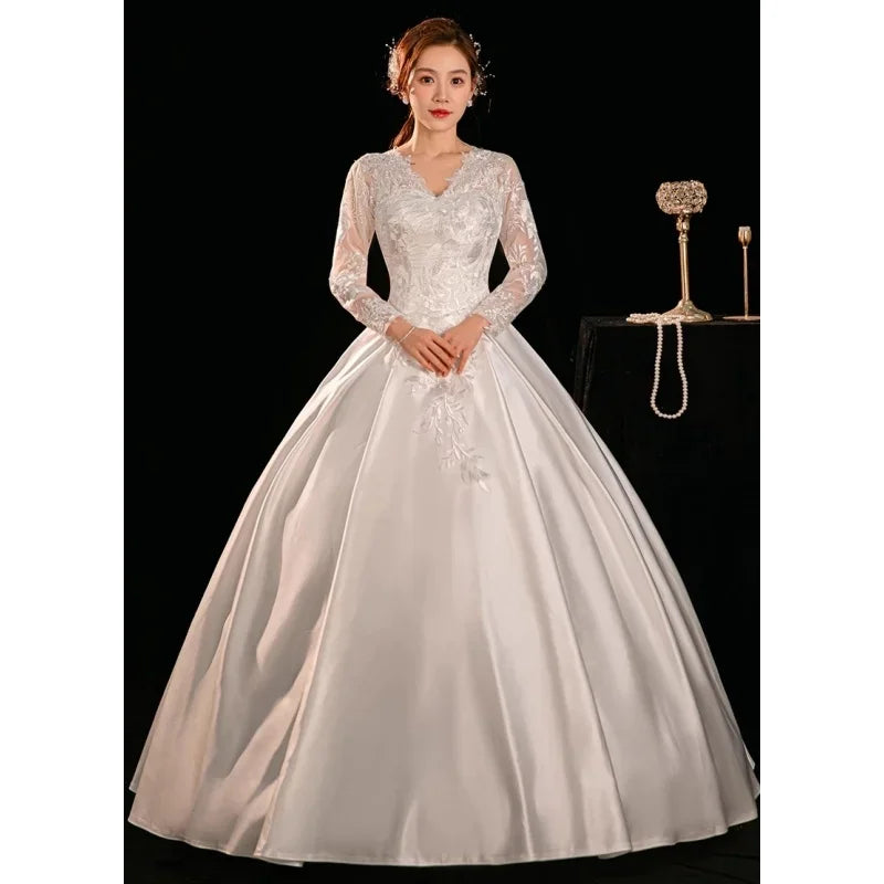 Romantic Maroon Satin Gown with Cowl Neckline and Graceful Fit-and-Flow Silhouette